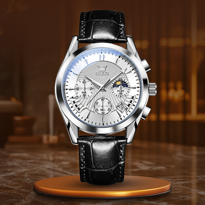 Montre en cuir quartz