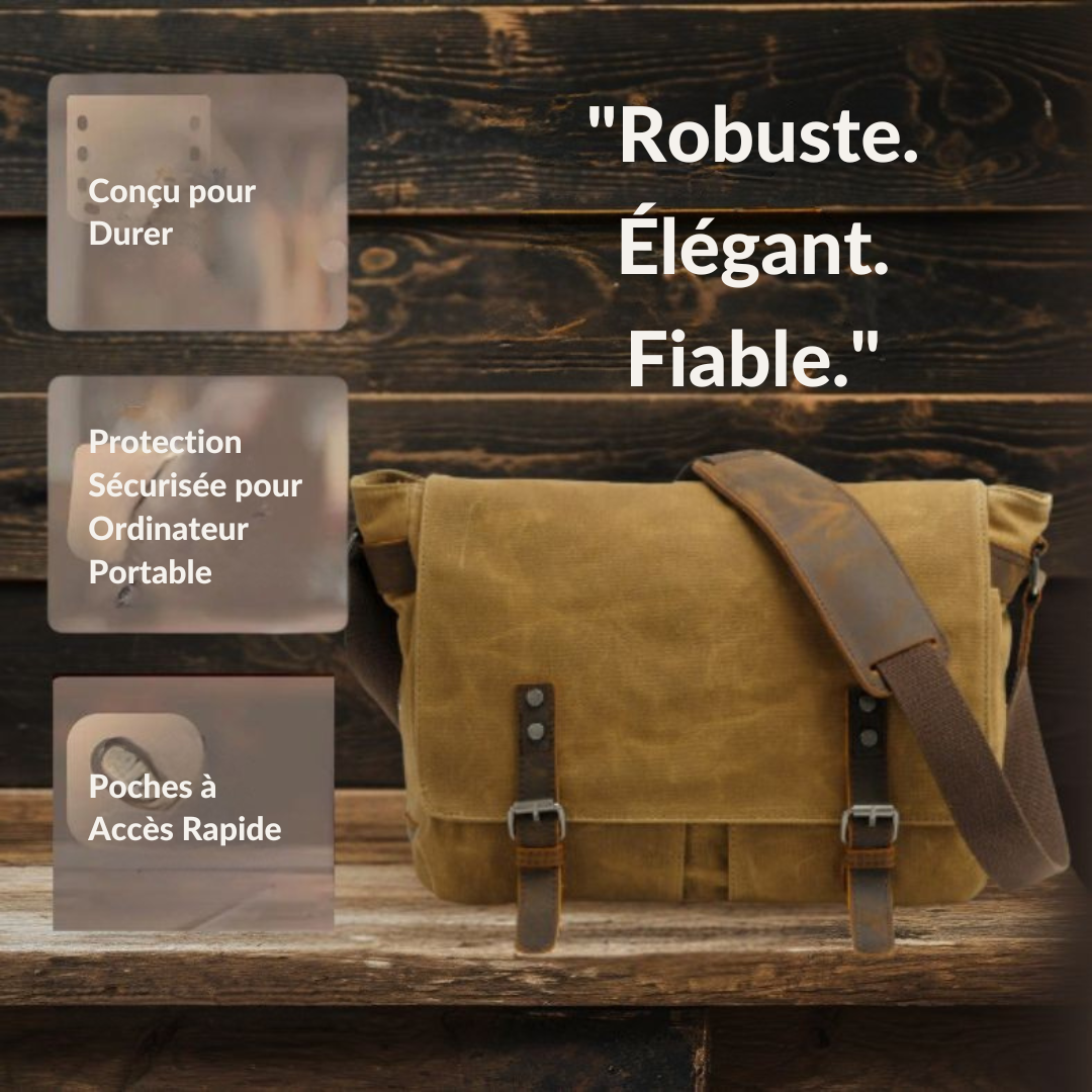 RENO | Sac Messager en Toile