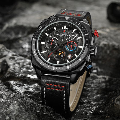 Montre de Sport Chronographe Luxe Quartz