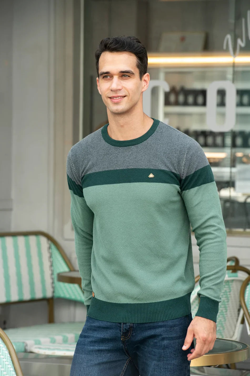 Sander | Pull pour Hommes Costauds