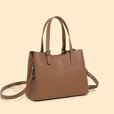 Aria™ - Sac à Bandoulière en Cuir de Vache Véritable à 3 Couches