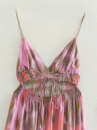 Luna | Robe Maxi d'Été Élégante