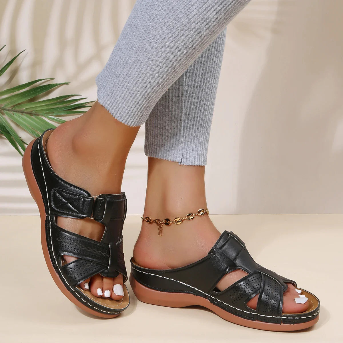 Aria™ - Sandales Orthopédiques Wedge Premium