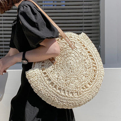 Hannah™ - Sac en paille multifonctionnel