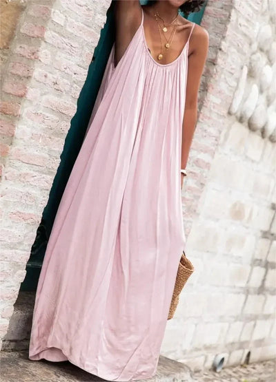 Céleste | Robe Maxi Style Décontracté