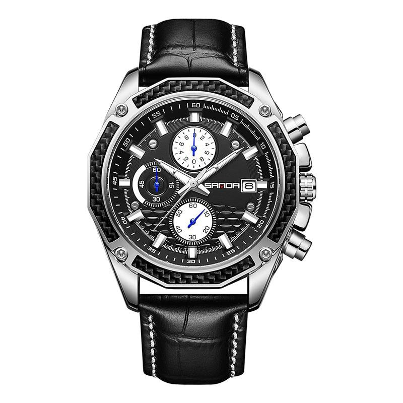 Montre de Course Chronographe en Quartz