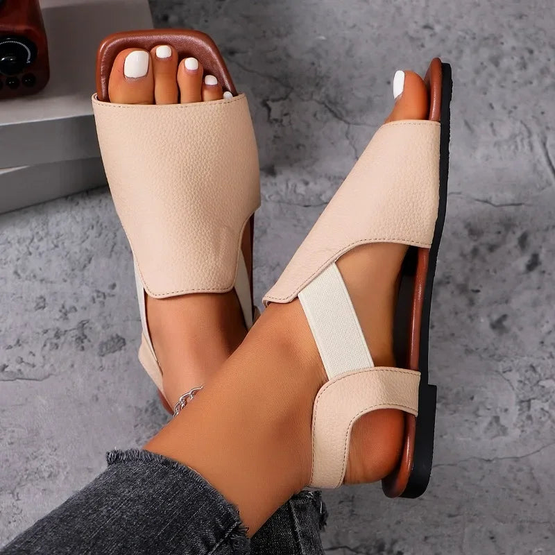 Sophia™ - Chaussons de Plage Romains Élégants