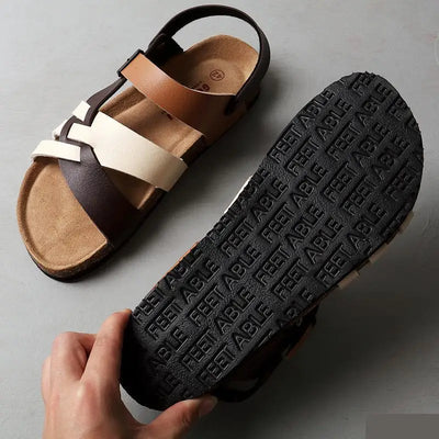 Gabriel™ | Sandales en cuir orthopédique de première qualité