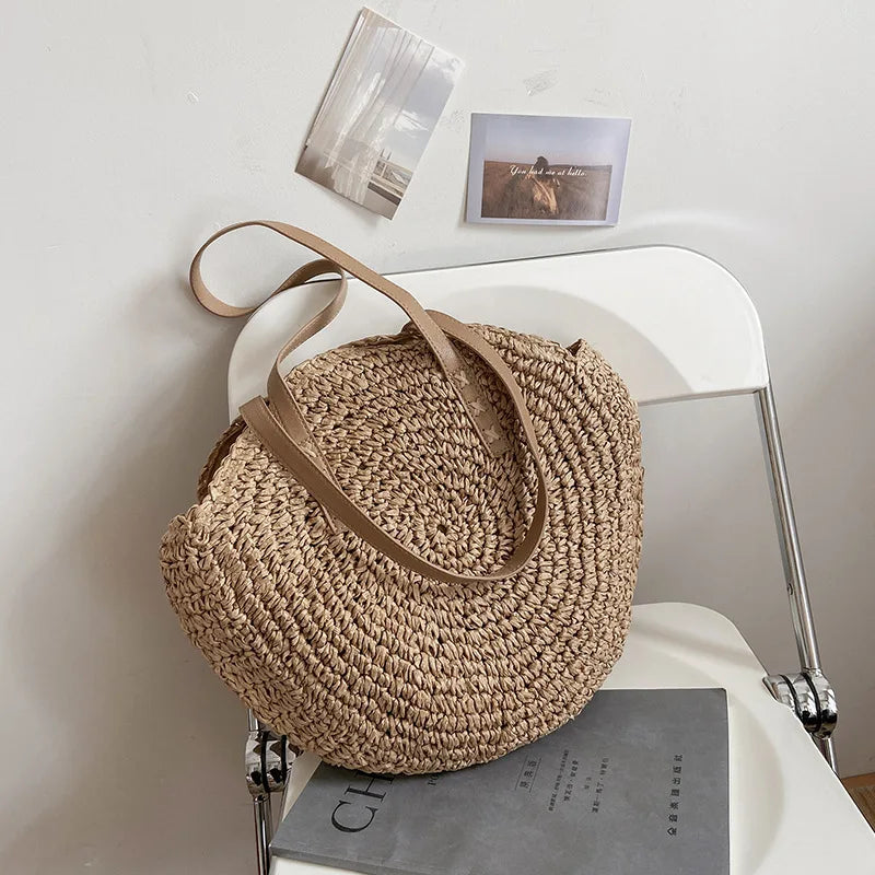 Hannah™ - Sac en paille multifonctionnel
