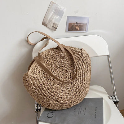 Hannah™ - Sac en paille multifonctionnel