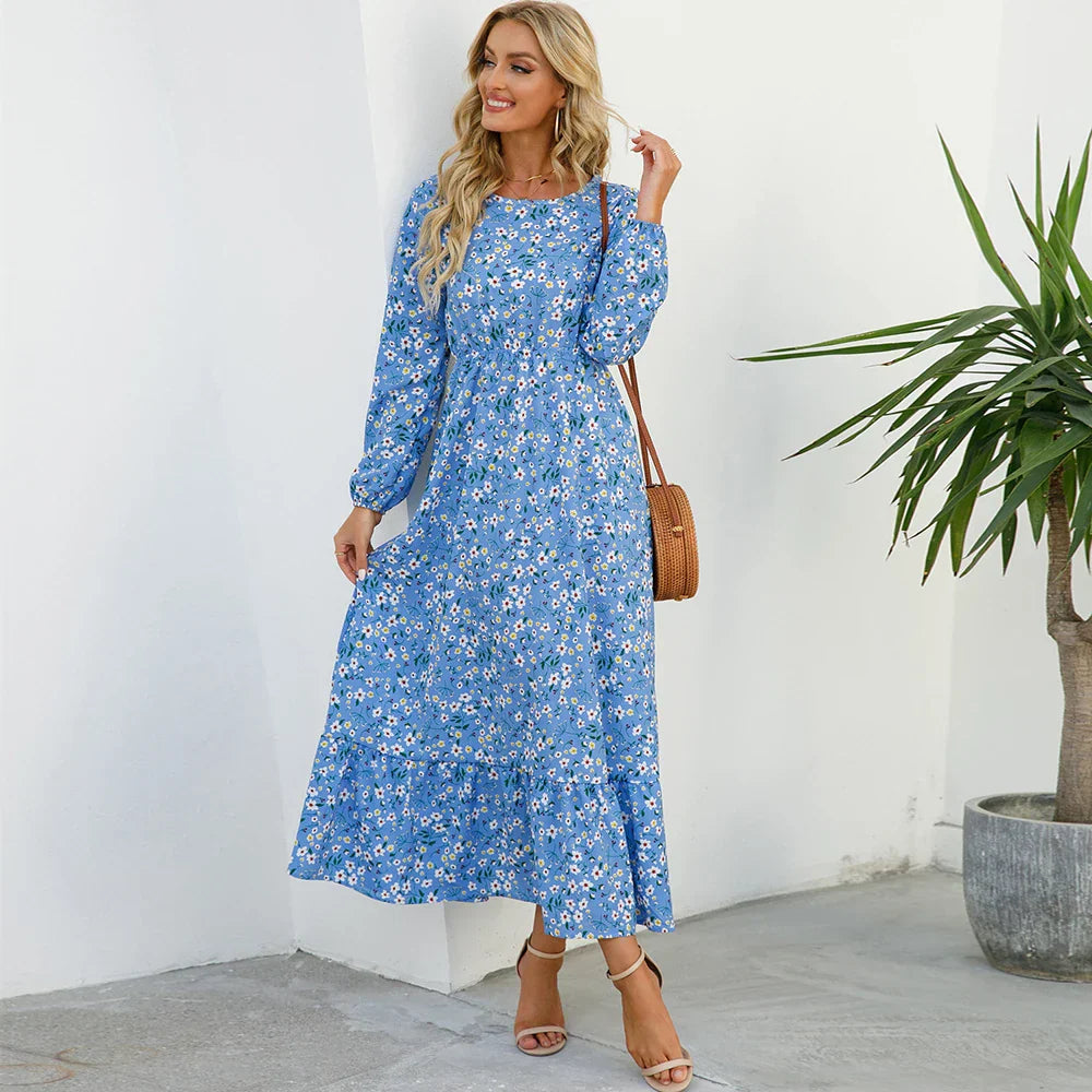 Sara | Robe Maxi Bohémienne