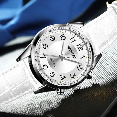 Montre Blanche Sport Décontractée