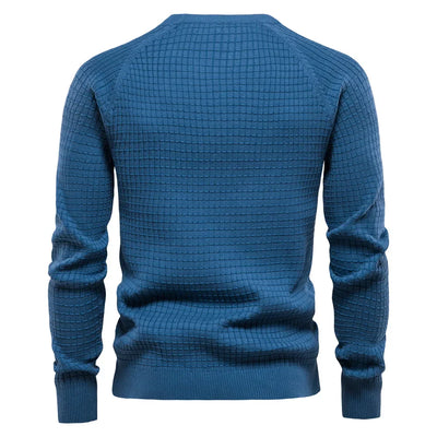 Xander | Pull pour homme avec motif en grille