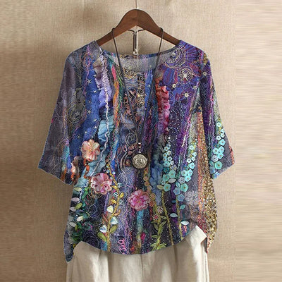 Anya™ | Blouse d'inspiration rétro