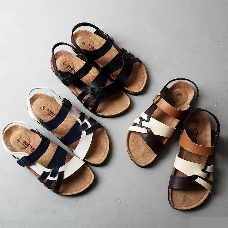 Sandales en cuir Christina