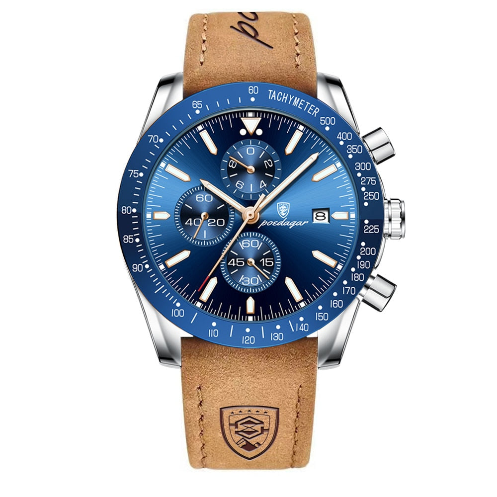 Montre Chronographe Date Lumineuse