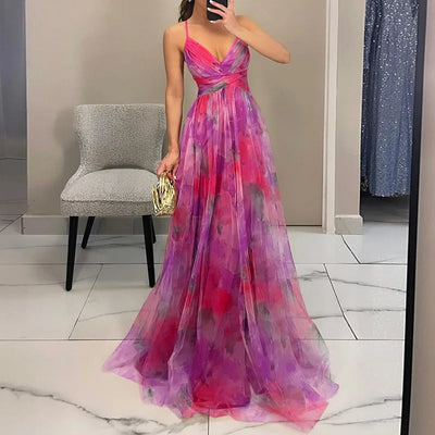 Gisele | Robe Maxi Florale Flatteuse