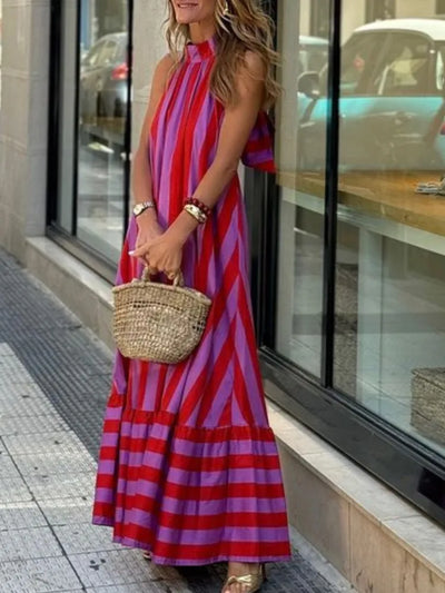 Elodie | Robe Maxi d'Été Élégante