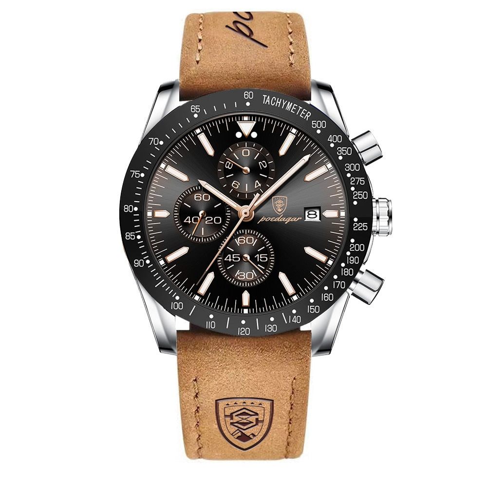 Montre Chronographe Date Lumineuse