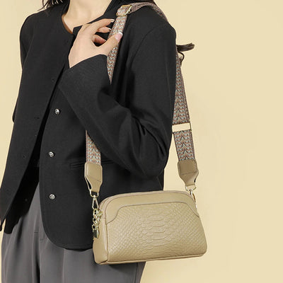 Olivia™ Élégante Attrayante | Mini Sac Crossbody avec Motif Crocodile