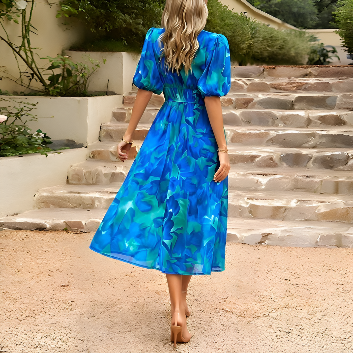 Charlotte | Robe Élégante avec Décolleté en V