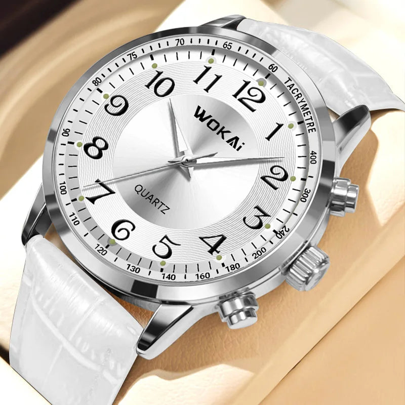 Montre Blanche Sport Décontractée