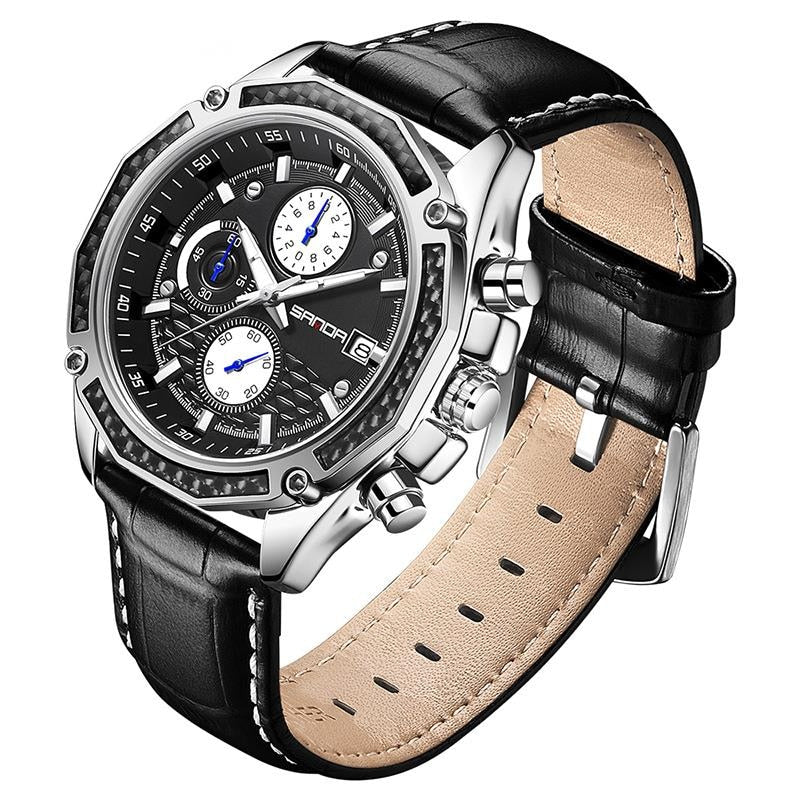 Montre de Course Chronographe en Quartz