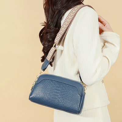 Olivia™ Élégante Attrayante | Mini Sac Crossbody avec Motif Crocodile