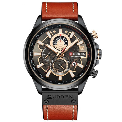Montre Calendrier Quartz Multifonction