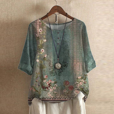 Anya™ | Blouse d'inspiration rétro
