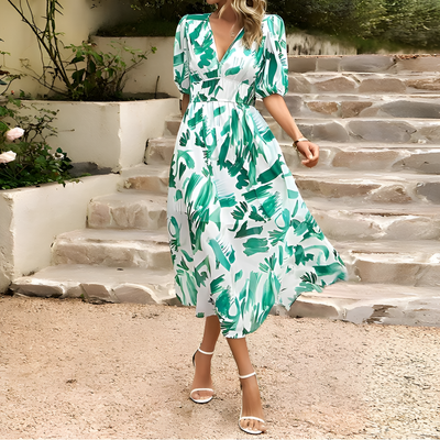 Charlotte | Robe Élégante avec Décolleté en V