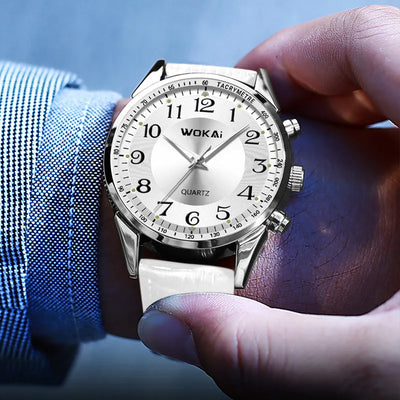 Montre Blanche Sport Décontractée
