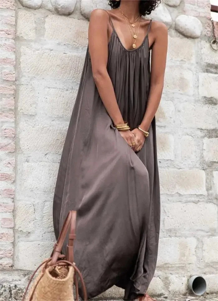 Céleste | Robe Maxi Style Décontracté
