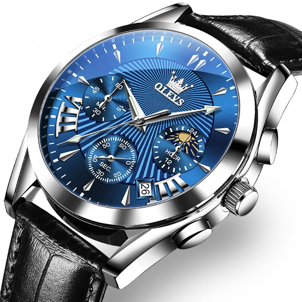 Montre en cuir quartz