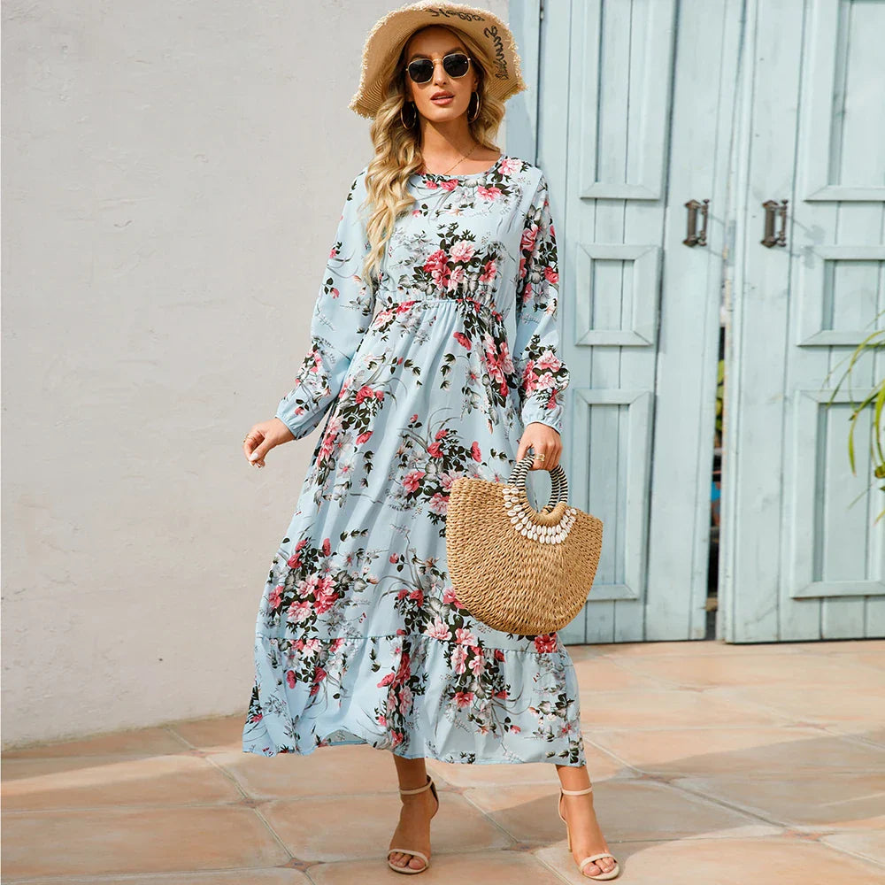 Sara | Robe Maxi Bohémienne