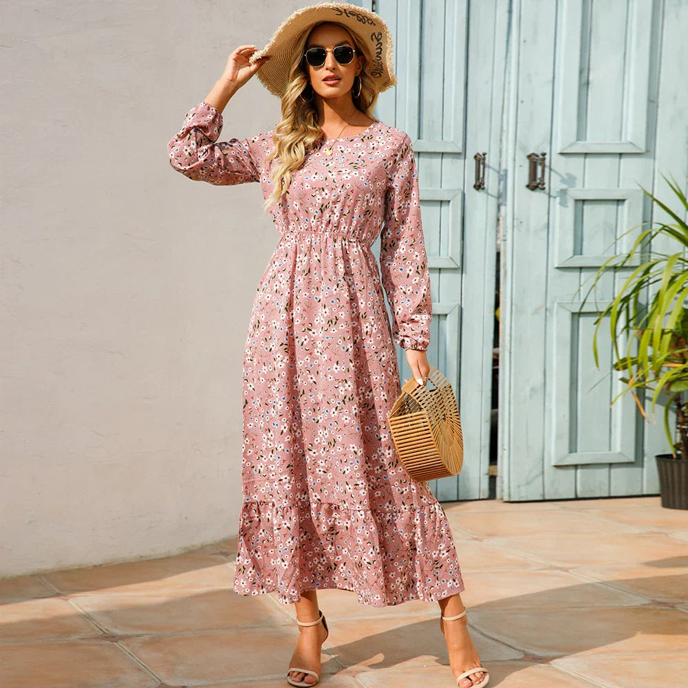 Sara | Robe Maxi Bohémienne
