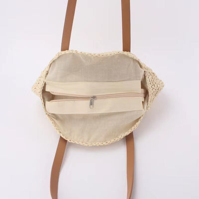 Hannah™ - Sac en paille multifonctionnel