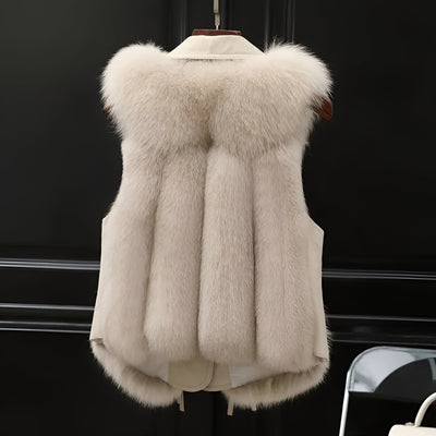 Mélisande - Manteau en fausse fourrure de luxe
