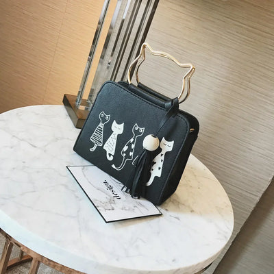 Layla™ - Sac à main mignon et élégant en forme de chat