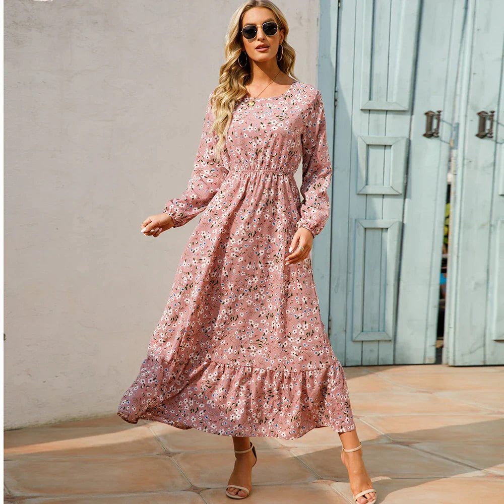 Sara | Robe Maxi Bohémienne
