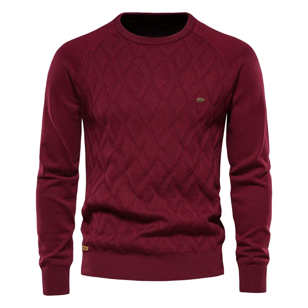Niek | Pull pour Homme avec Design à Carreaux
