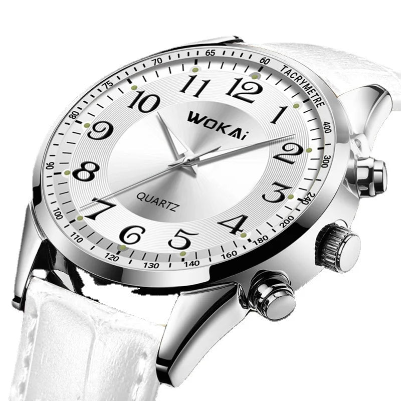 Montre Blanche Sport Décontractée
