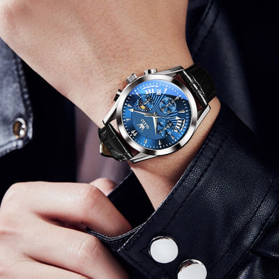 Montre en cuir quartz