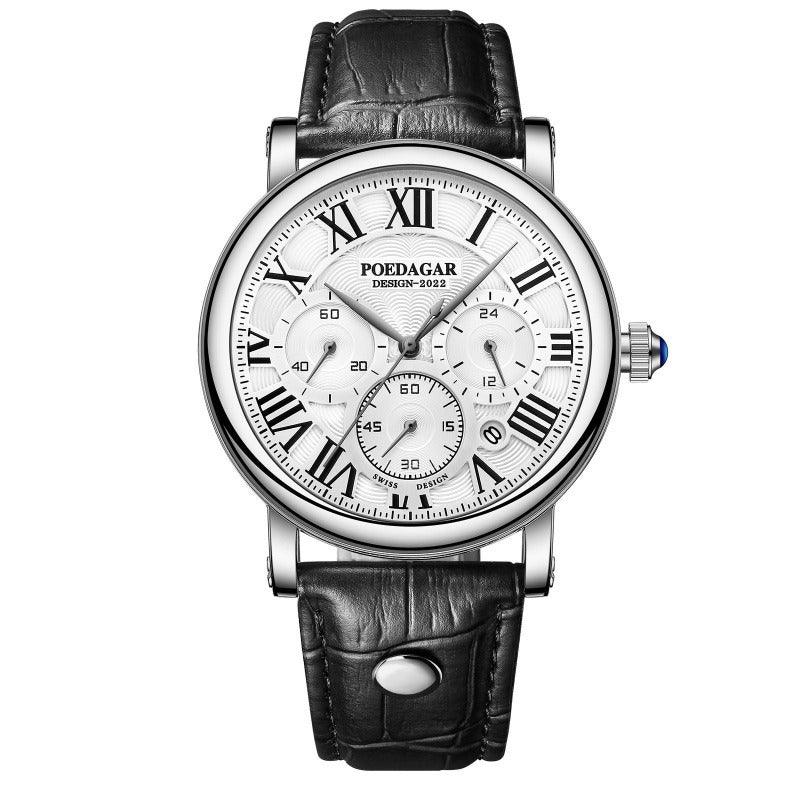 Montre Chronographe de Mode Décontractée de Luxe