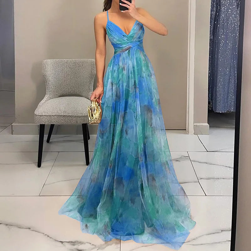 Gisele | Robe Maxi Florale Flatteuse