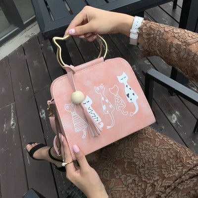 Layla™ - Sac à main mignon et élégant en forme de chat
