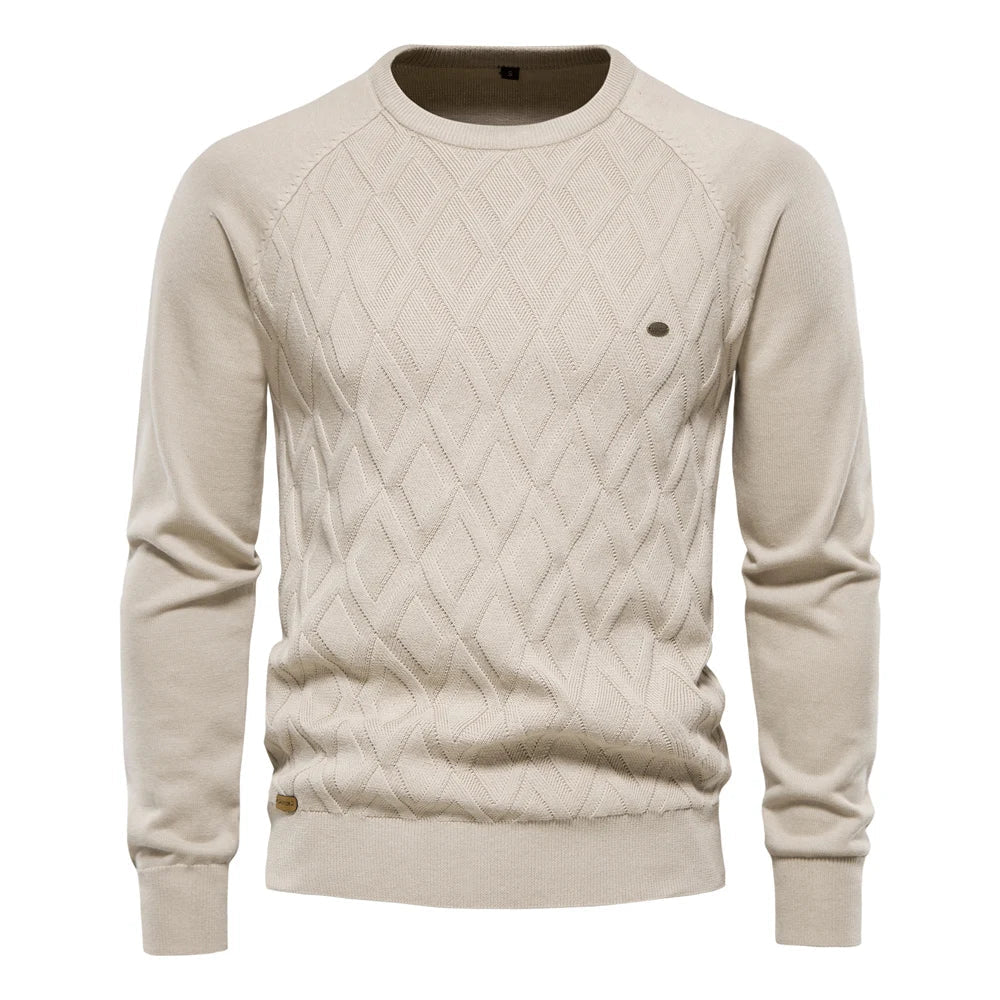 Niek | Pull pour Homme avec Design à Carreaux