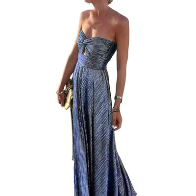 Victoria | Robe Maxi Élégante Sans Bretelles