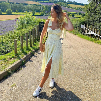 Sonia - Robe élégante avec imprimé floral