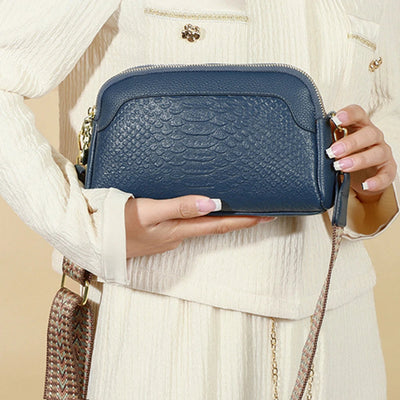 Olivia™ Élégante Attrayante | Mini Sac Crossbody avec Motif Crocodile